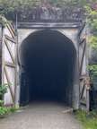 The east entrance to the tunnel